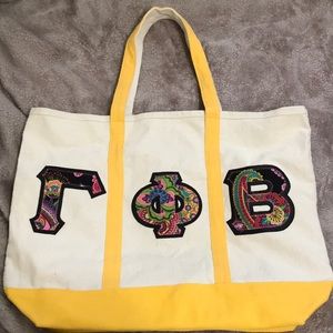 Sorority Canvas Tote Bag